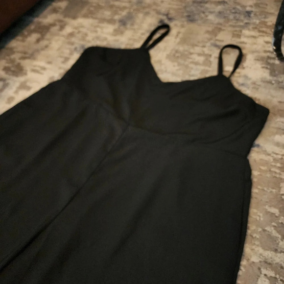NWT Madewell Black Smocked Thistle Cami Jumpsuit in Plus Size 24. Pockets - Picture 8 of 15